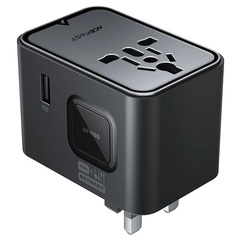 شارژر دیواری و مبدل برق ایس فست ACEFAST Z8 PD45W GaN Fast Charger توان 45 وات — تصویر ۹