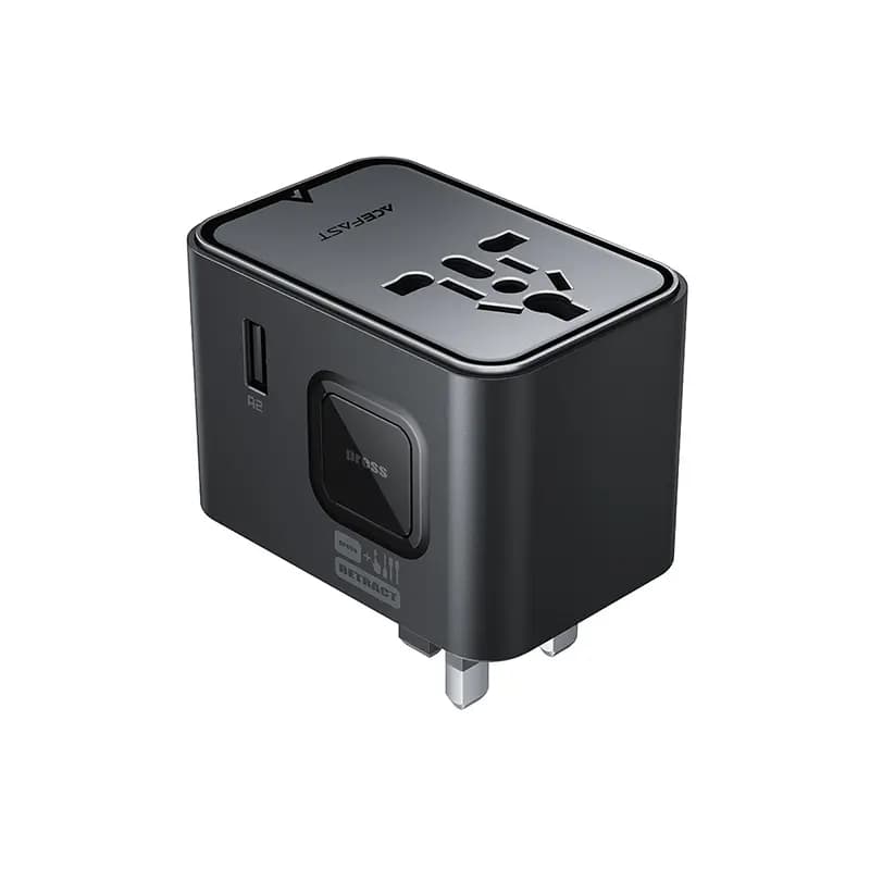 شارژر دیواری و مبدل برق ایس فست ACEFAST Z8 PD45W GaN Fast Charger توان 45 وات — تصویر ۲