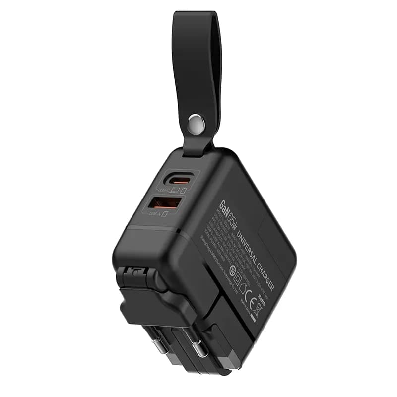 شارژر دیواری الدینیو Ldnio GaN Super Fast Charger Q2618 توان 65 وات — تصویر ۳