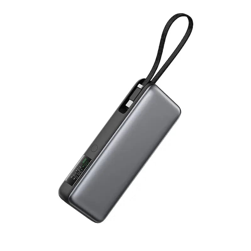 پاوربانک 20000 ایس فست ACEFAST M22 PD130W GaN Fast Charger توان 130 وات همراه با کابل متصل