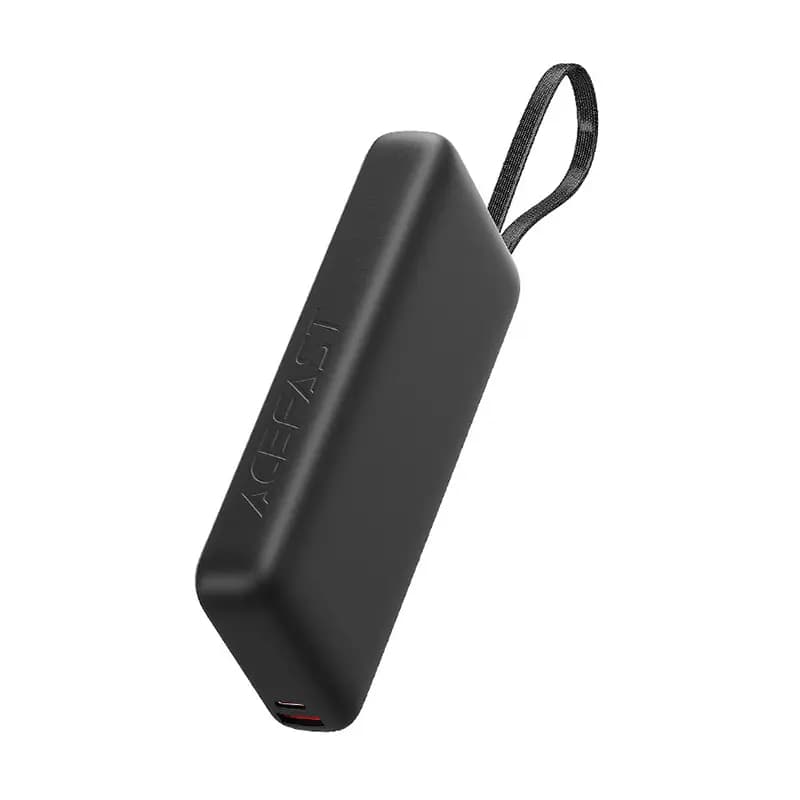 پاوربانک 20000 ایس فست ACEFAST M22 PD130W GaN Fast Charger توان 130 وات همراه با کابل متصل — تصویر ۳