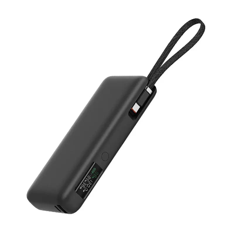 پاوربانک 20000 ایس فست ACEFAST M22 PD130W GaN Fast Charger توان 130 وات همراه با کابل متصل — تصویر ۴