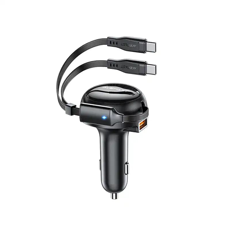 شارژر فندکی ایس فست ACEFAST B13 53W Fast Charger توان 53 وات همراه با کابل متصل