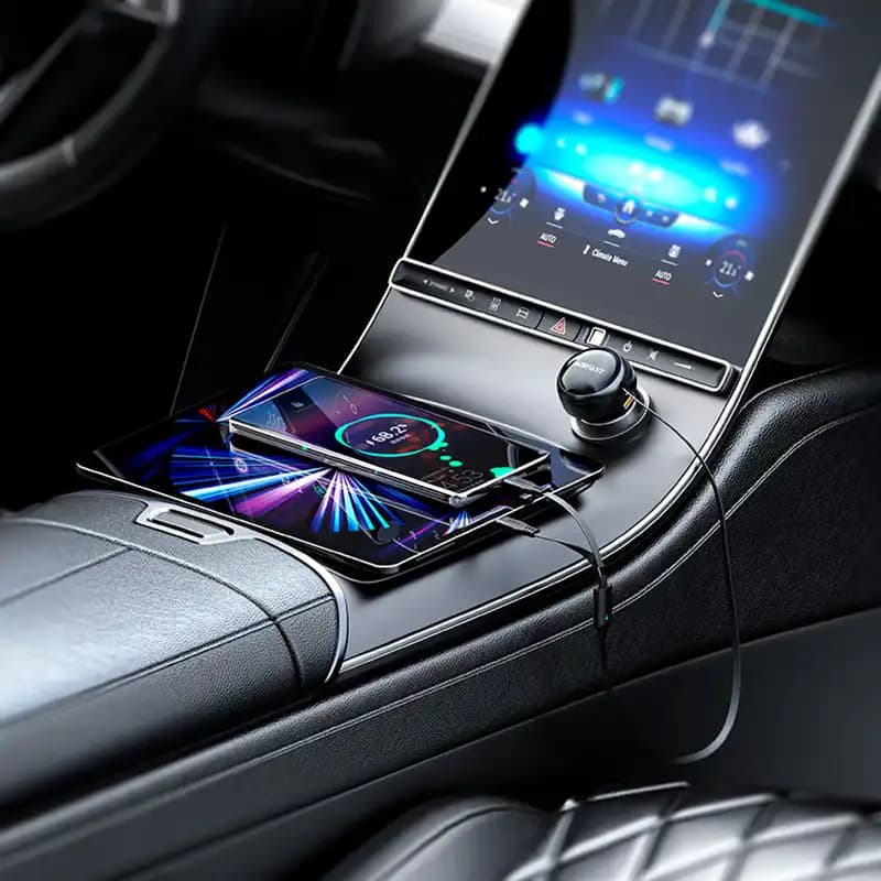 شارژر فندکی ایس فست ACEFAST B13 53W Fast Charger توان 53 وات همراه با کابل متصل — تصویر ۸