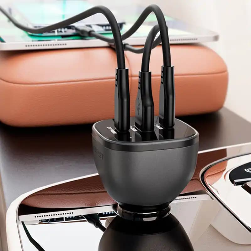 شارژر فندکی ایس فست ACEFAST B14 PD3.1 Fast Charger توان 165 وات — تصویر ۶