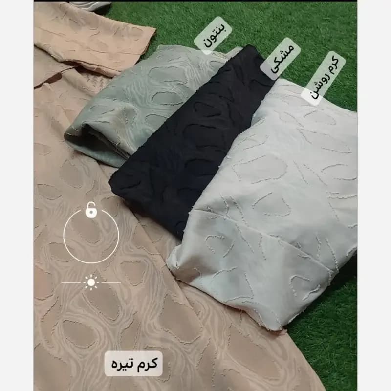 تونیک عروسکی طرحدار جدید جنس کسمه اعلا فری سایز 38 تا 46 رنگ بندی متنوع — تصویر ۶