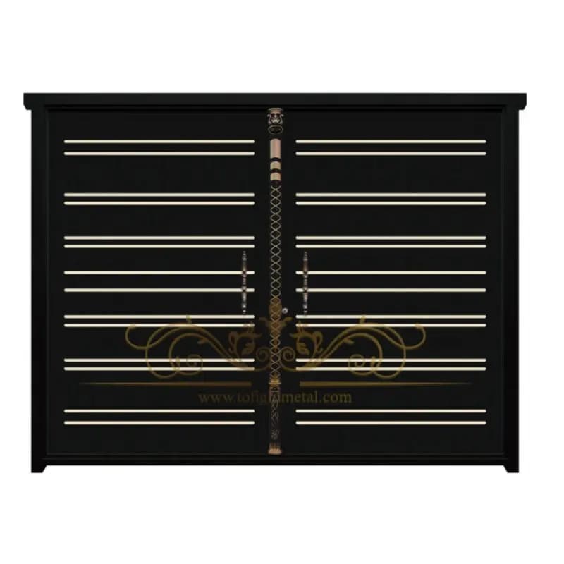 درب لیزری مدرن cnc طرح ماهان کد 21790