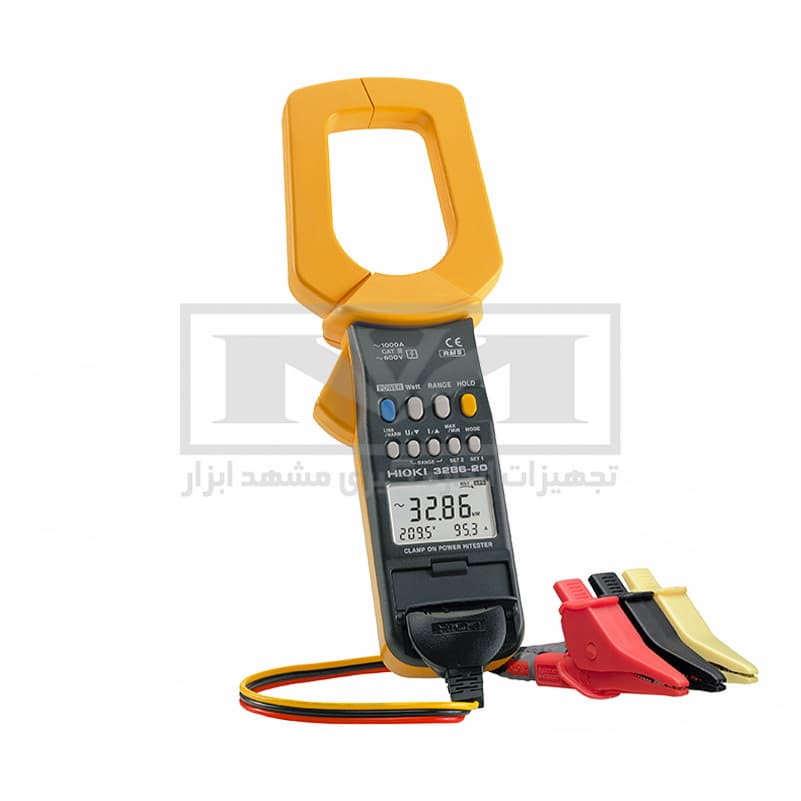 پاورمتر کلمپی هیوکی مدل HIOKI 3286-20 تحلیلگر توان تک‌فاز و سه‌فاز