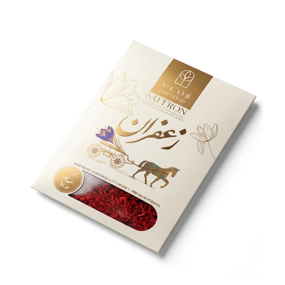 زعفران نگین پاکتی 3 گرمی