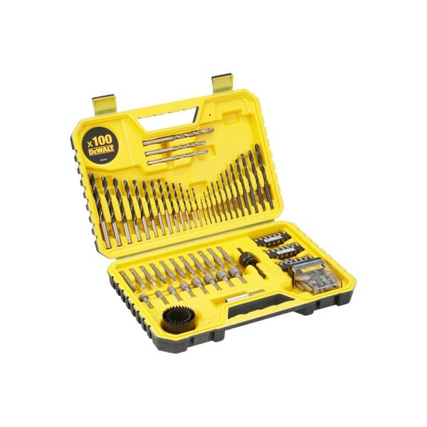 ست مته و سر پیچ گوشتی 100 عددی دیوالت DT71563