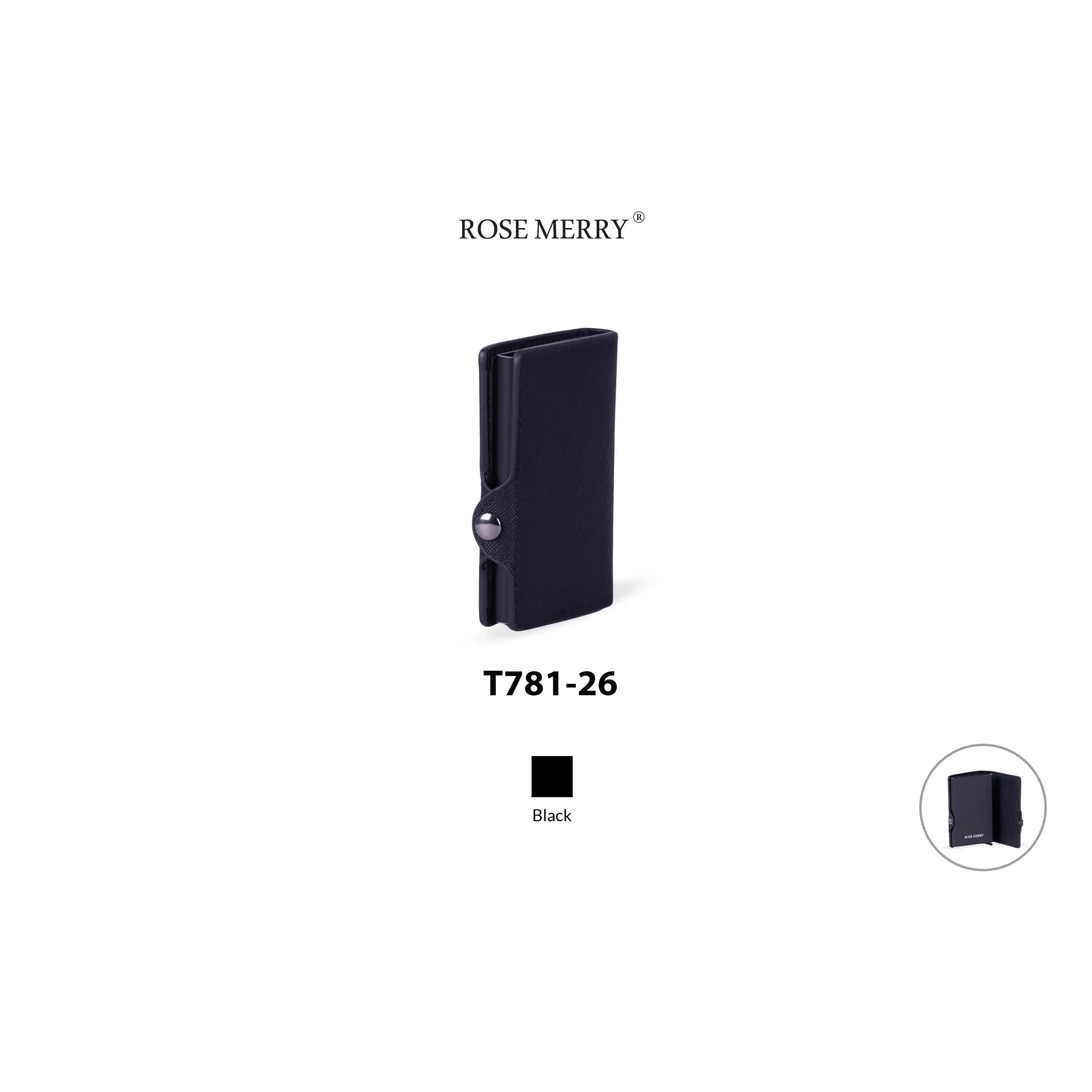 کیف پول مردانه رزمری مدل T781-26 — تصویر ۵