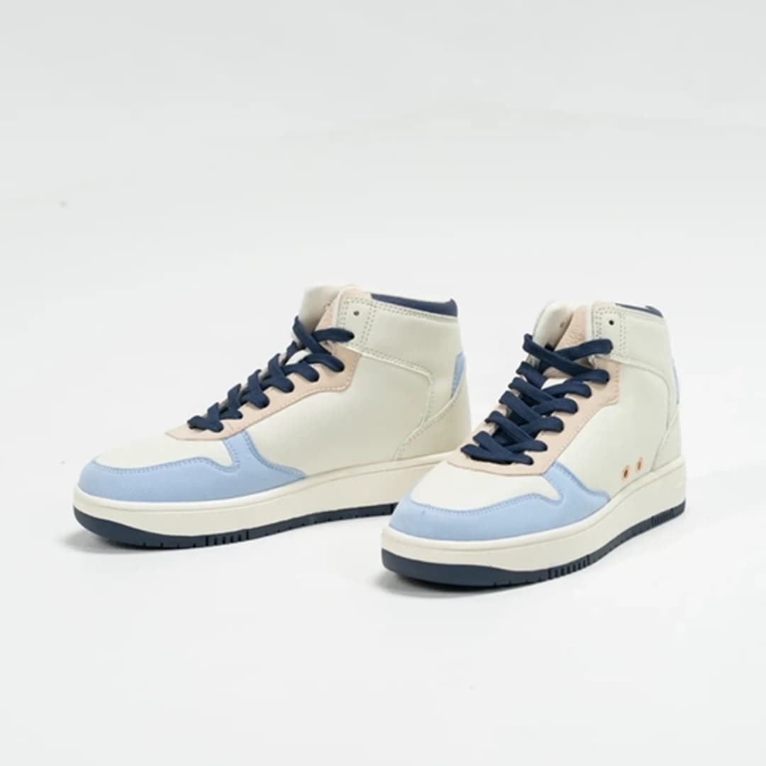 کفش کتونی زنانه رزمری مدل sh5047 WHITE/BLUE