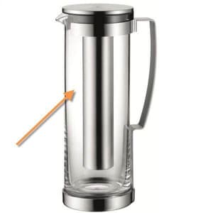شیشه پارچ دبلیو ام اف مدل Replacement glass for Ice Tea jug — تصویر ۲