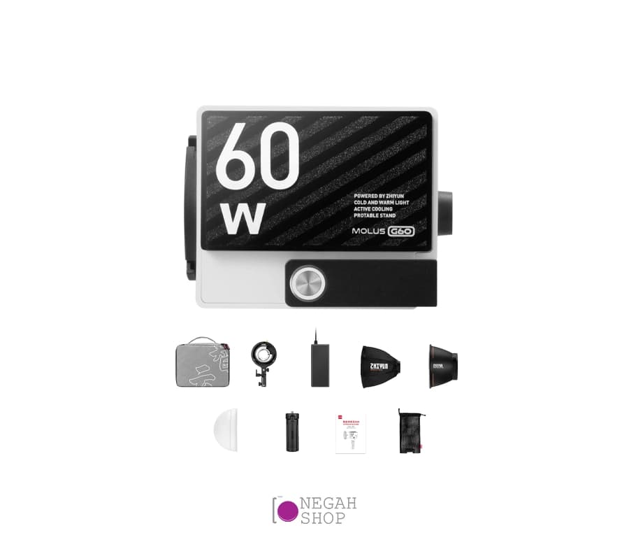 کیت نور ثابت Zhiyun Light Molus G60 Combo — تصویر ۷