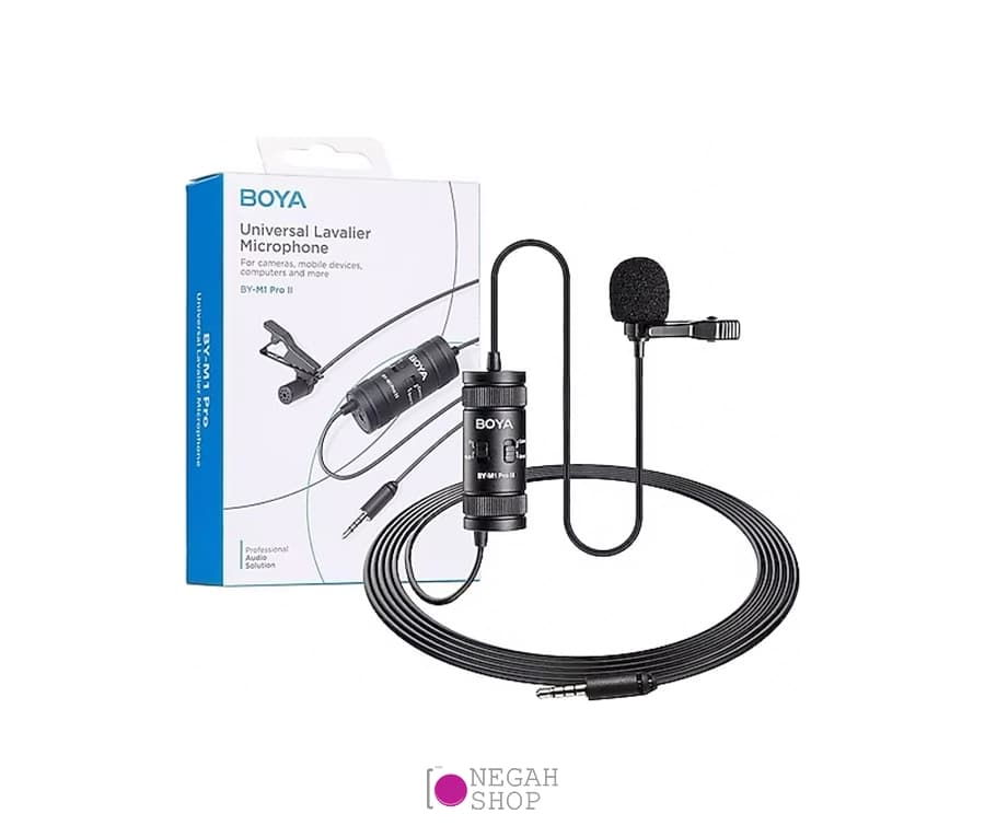 میکروفون یقهای Boya BY-M1 PRO II — تصویر ۳