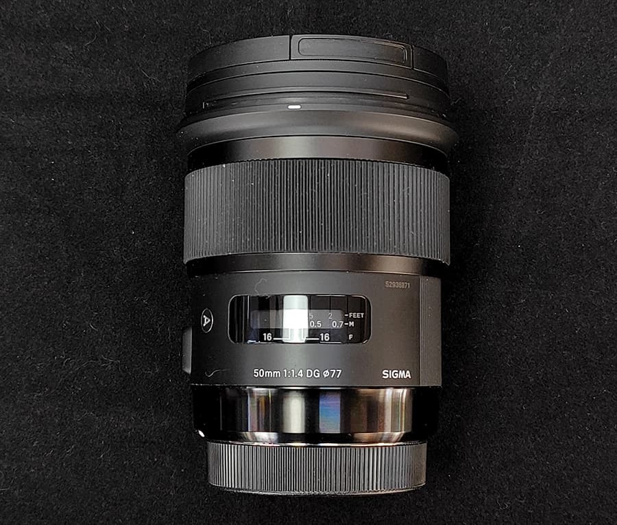 لنز Sigma 50 f/1.4 DG HSM مانت کانن دست دوم — تصویر ۳