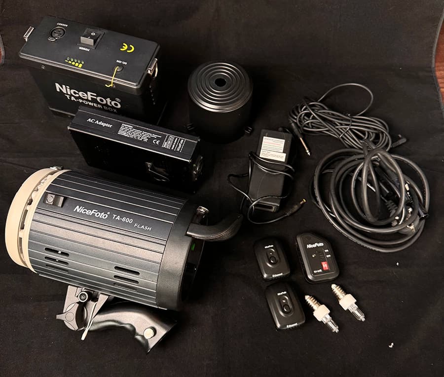فلاش شارژی NICE TA-600 دست دوم