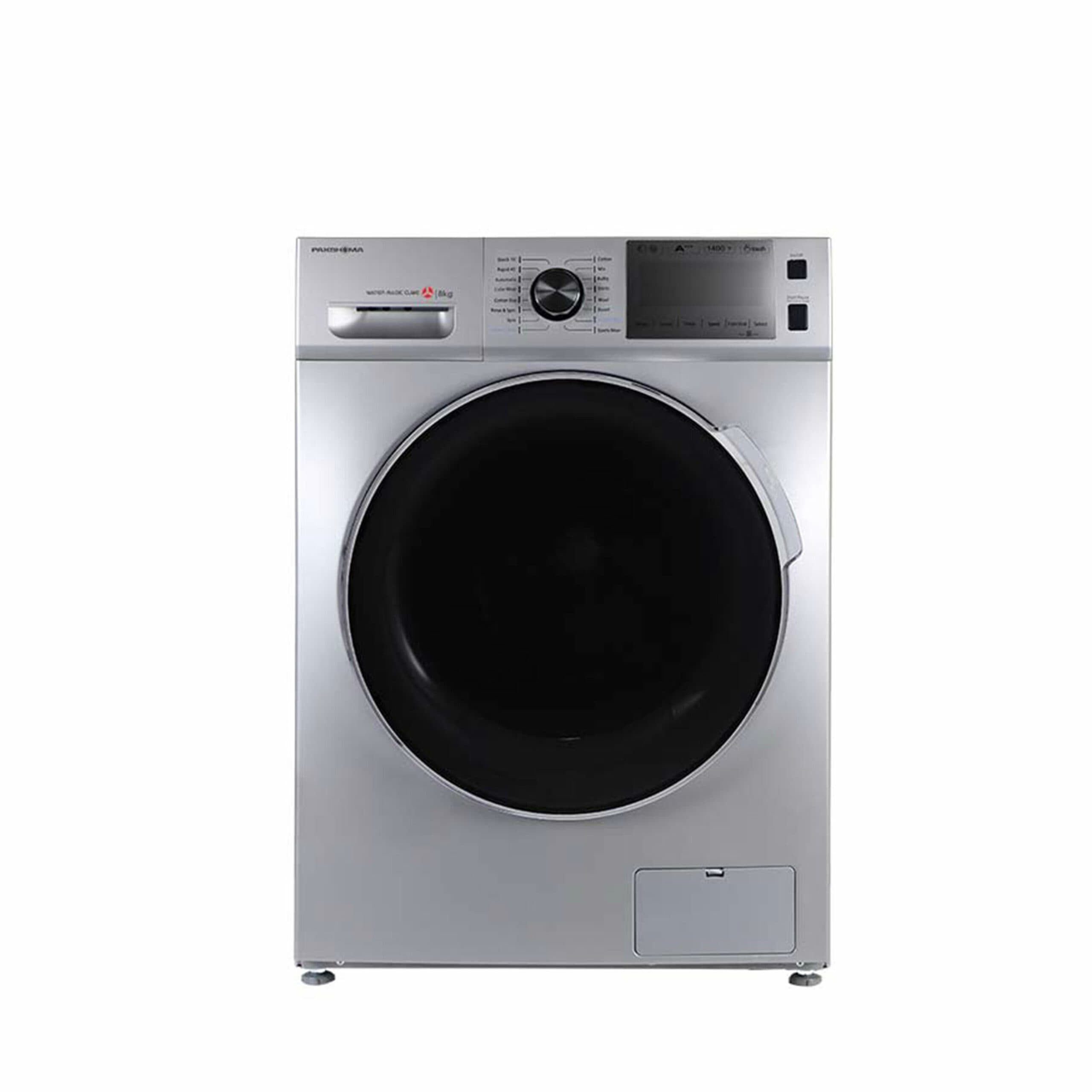 ماشین لباسشویی پاکشوما مدل BWF-40803 نقره ای