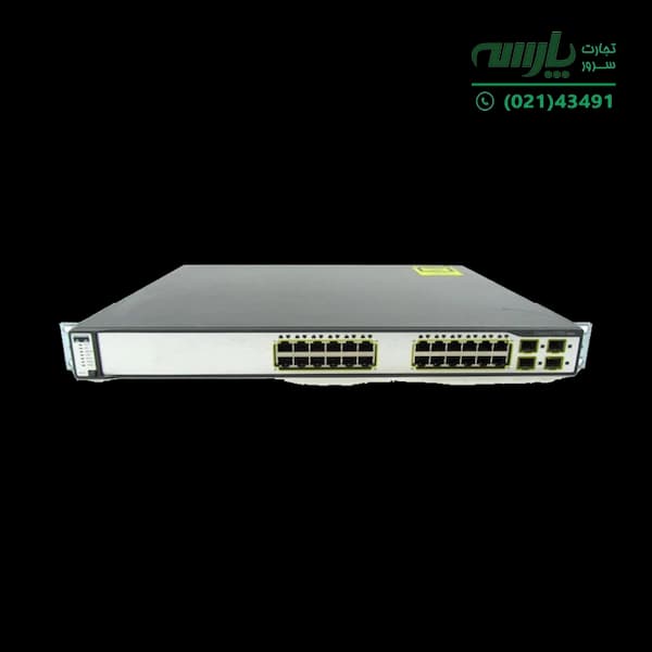 سوئیچ شبکه سیسکو 24 پورت WS-C3750G-24TS-E1U — تصویر ۵