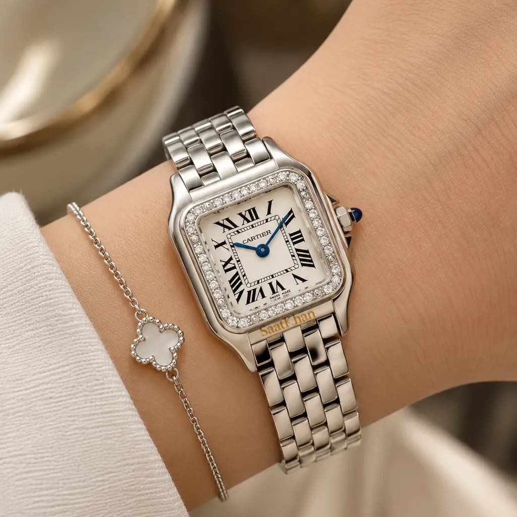 ساعت زنانه کارتیه کوارتز Cartier Panthere CL070 — تصویر ۲