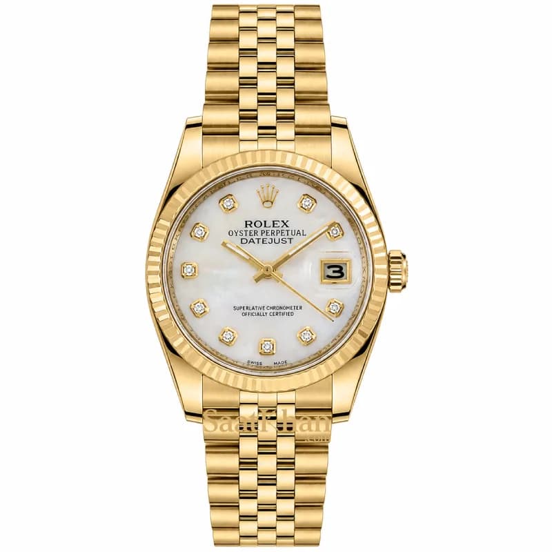 ساعت زنانه رولکس دیت جاست کوارتز مدیوم ROLEX DATEJUST RL046