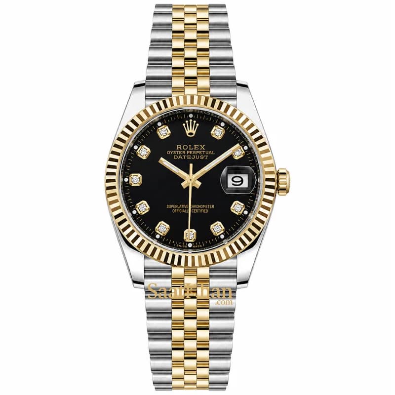 ساعت زنانه رولکس دیت جاست کوارتز مدیوم ROLEX DATEJUST RL045