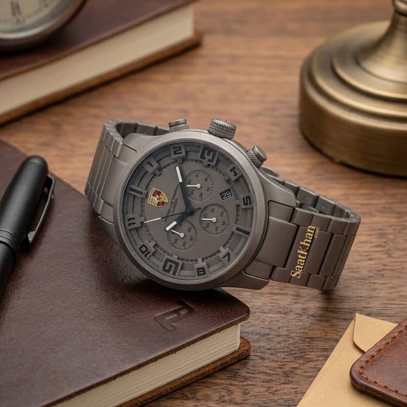 ساعت مردانه پورشه دیزاین کوارتز PORSCHE DESIGN PM001 — تصویر ۳