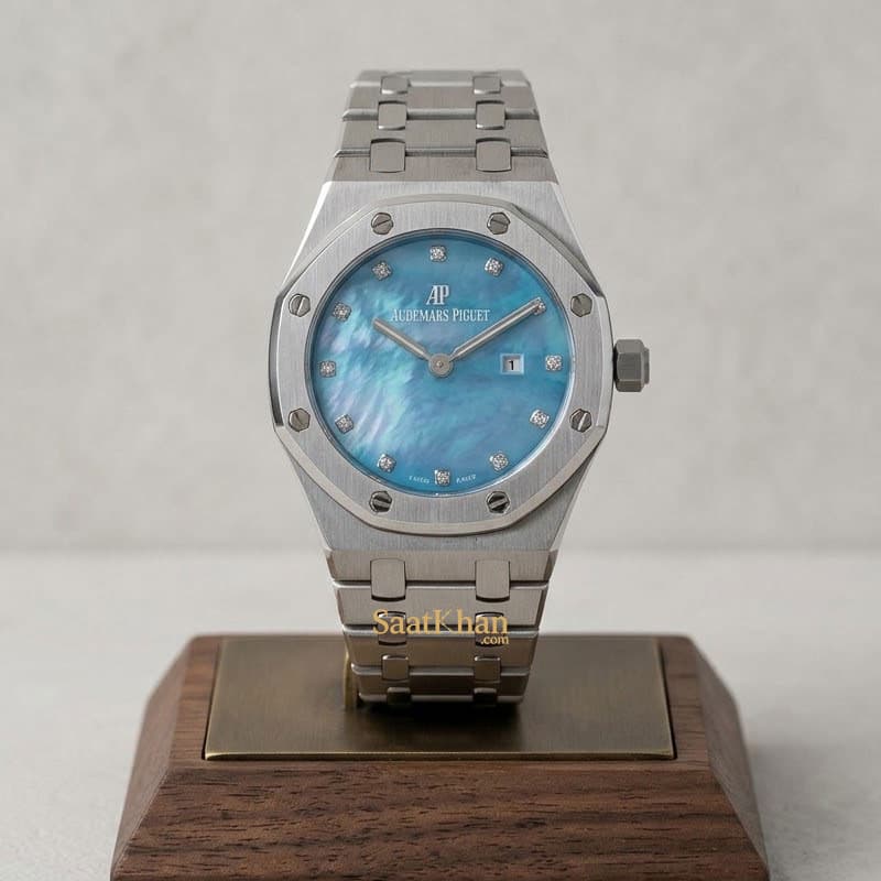 ساعت زنانه اودمار پیگه رویال اوک کوارتز AUDEMARS PIGUET ROYAL OAK APL010 — تصویر ۳