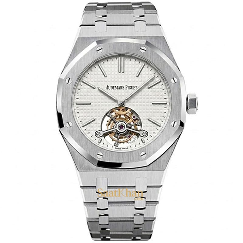 ساعت مردانه اودمار پیگه اودمار پیگه رویال اوک توربیون اتوماتیک AUDEMARS PIGUET ROYAL OAK TOURBILLON APM027