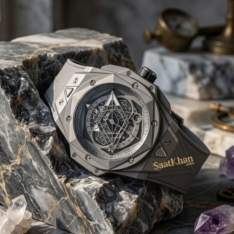ساعت مردانه هابلوت بیگ بنگ کوارتز HUBLOT BIG BANG HM020 — تصویر ۴
