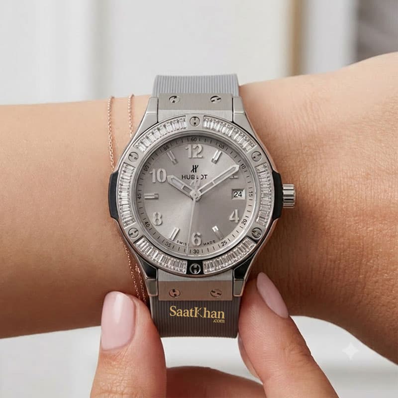 ساعت زنانه هابلوت بیگ بنگ کوارتز HUBLOT BIG BANG HL006 — تصویر ۲