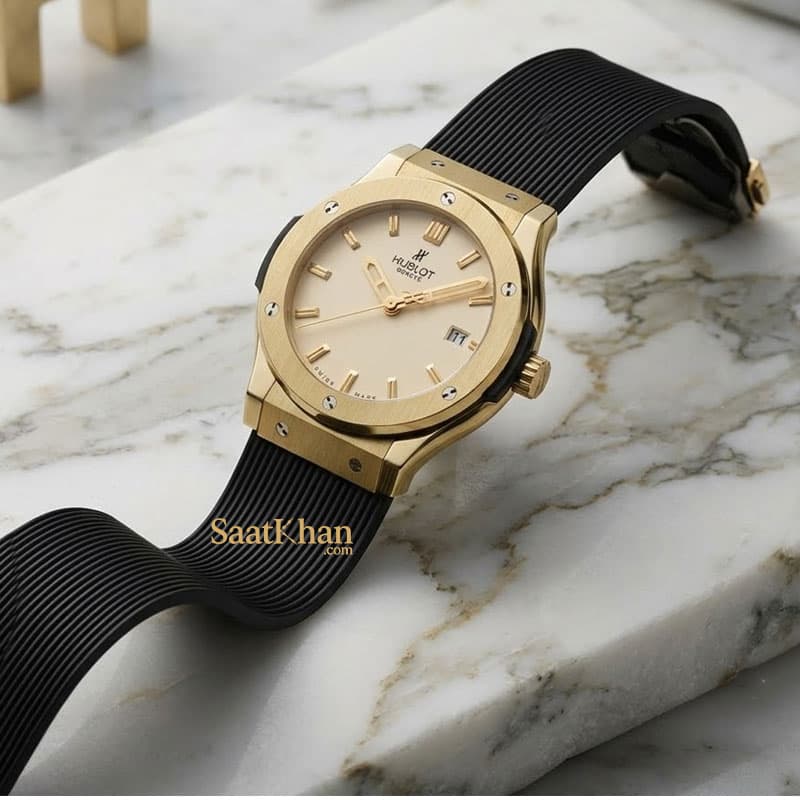 ساعت زنانه هابلوت بیگ بنگ کوارتز HUBLOT BIG BANG HL004 — تصویر ۴