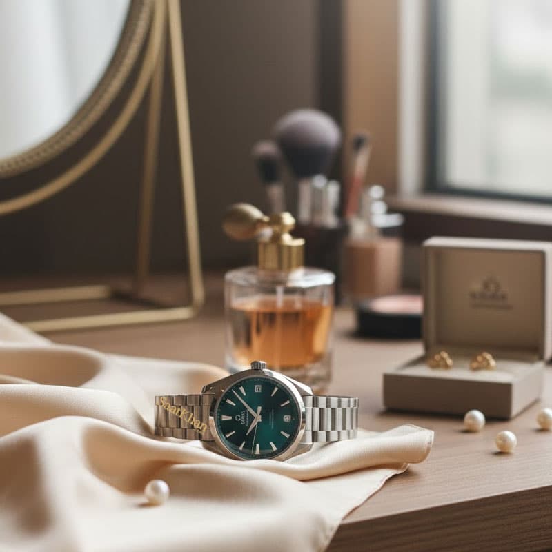 ساعت زنانه امگا سیمستر اتوماتیک OMEGA SEAMASTER OL029 — تصویر ۵