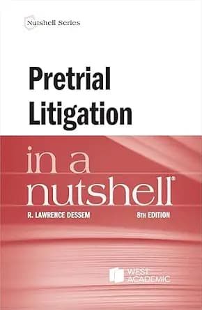 و دانلود نسخه کامل کتاب زبان اصلی Pretrial Litigation in a Nutshell (Nutshells) | دانلود کتاب خارجی