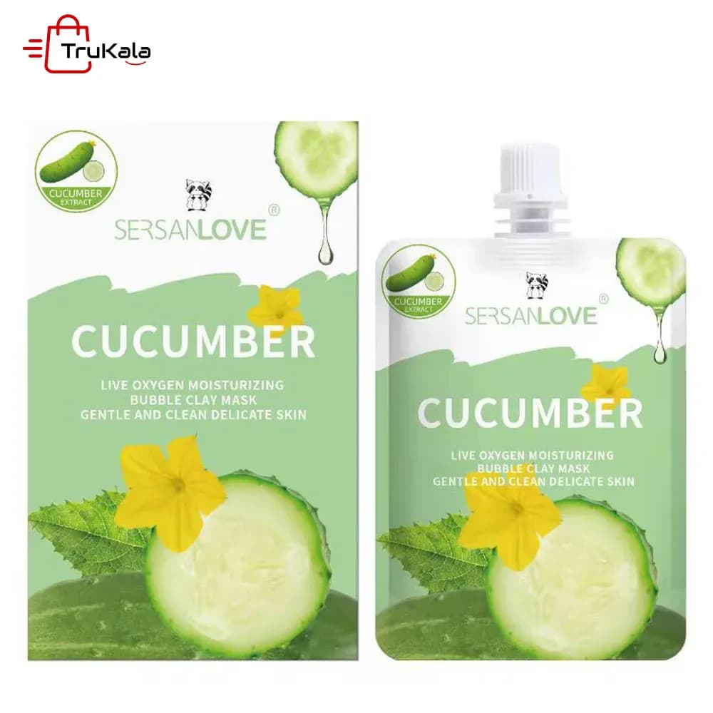 ماسک حبابی خیار سرسان لاو