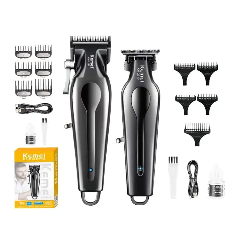 ست ماشین اصلاح کیمی مدل Kemei km-2210+2292