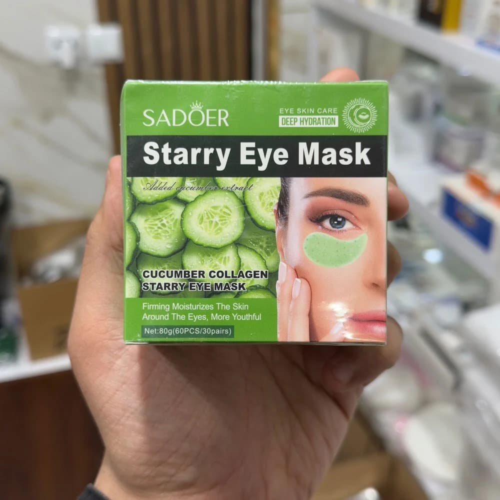 پچ زیر چشم عصاره خیار سادور 60 عددی — تصویر ۲