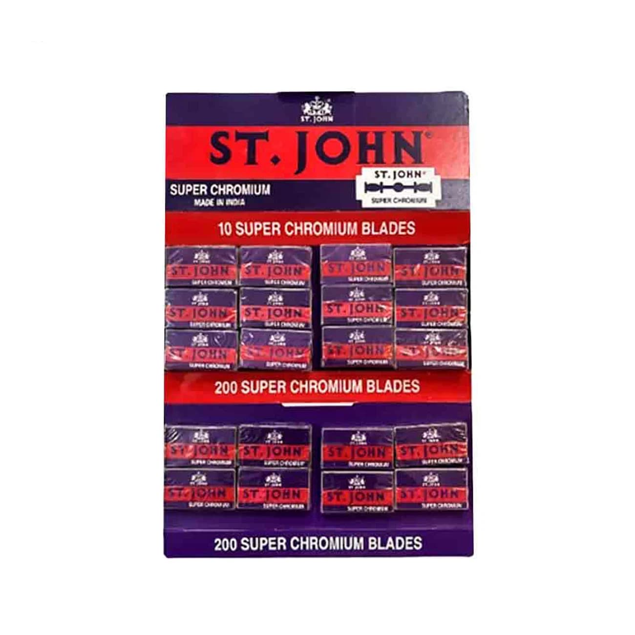 تیغ ST.JOHN بسته 200 عددی