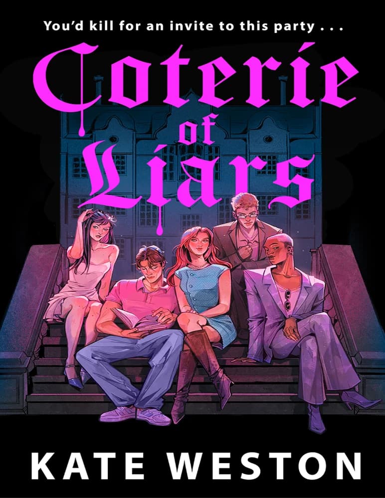 کتاب Coterie of Liars (محفل دروغ‌گویان) اثر Kate Weston نسخه انگلیسی PDF