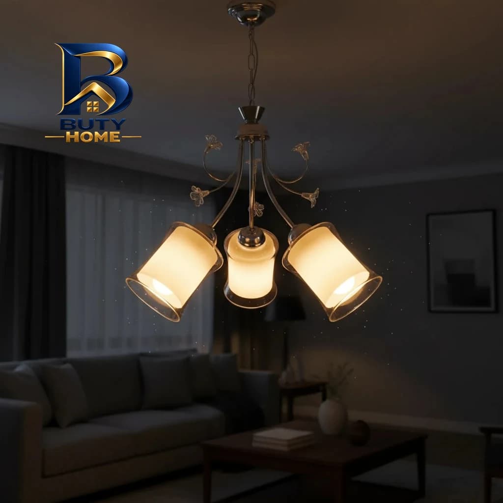 لوستر 3 شعله شاهان تک مدل 3.2gs با طراحی زیبا — تصویر ۱۲