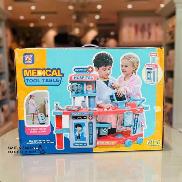 اسباب بازی ست میز پزشکی کد rx-690c — تصویر ۲