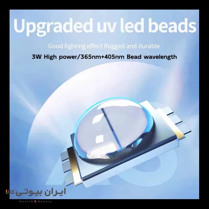 لامپ UV/LED ناخن BLUEQUE مدل BQ-MINI4B — تصویر ۵