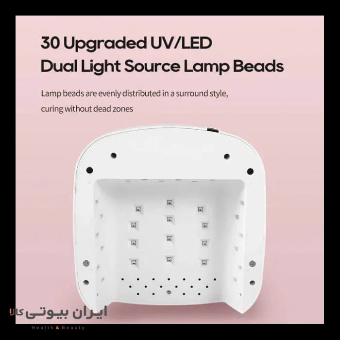دستگاه لاک خشک‌ کن و ژل UV/LED بلوکیو BLUEQUE BQ-R6 — تصویر ۴