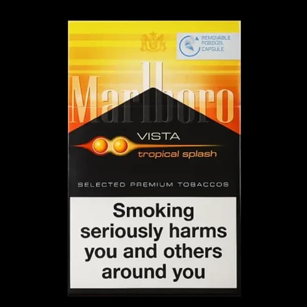 سیگار مارلبرو ویستا تروپیکال اسپلش اسموک Marlboro vista tropical splash smoke