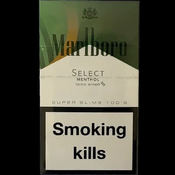 سیگار مارلبرو لس اسمل سلکت منتول اسموک Marlboro select menthol less smell smoke