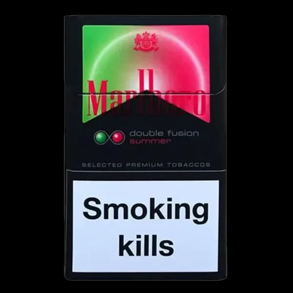 سیگار مارلبرو دابل فیوژن سامر اسموک Marlboro double fusion summer smoke