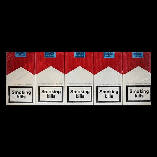 سیگار مارلبرو قرمز اینترنشنال اسموک سافت پک Marlboro red 100s international smoke soft pack — تصویر ۲