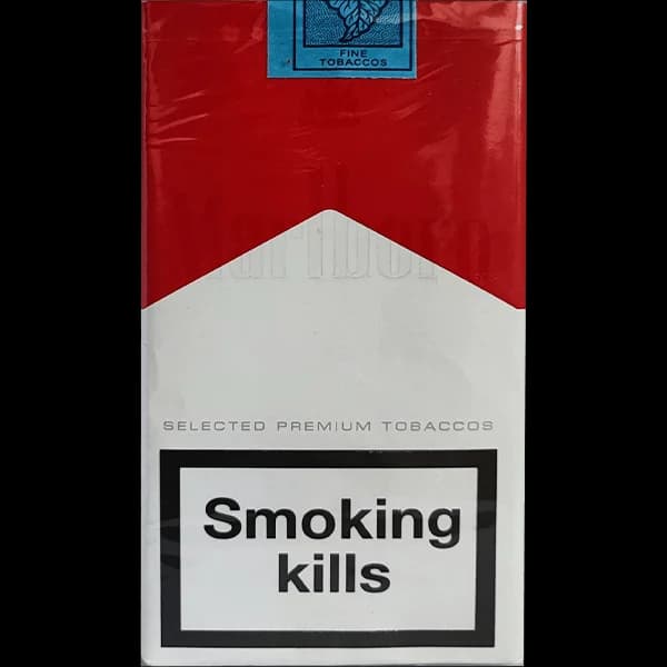 سیگار مارلبرو قرمز اینترنشنال اسموک سافت پک Marlboro red 100s international smoke soft pack