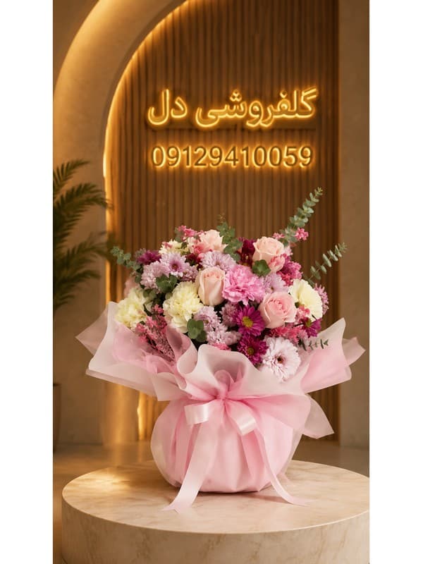 باکس گل ارسال سریع برای پیک ویژه با تحویل در تهرانسر
