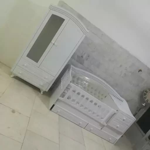 کمد بچه و تخت کاناپه مبلمان فرنا مدل 1144791